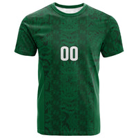 South Africa Indebe Yomhlaba Custom T shirt Ndebele Art Green Edition