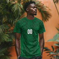 South Africa Indebe Yomhlaba Custom T shirt Ndebele Art Green Edition