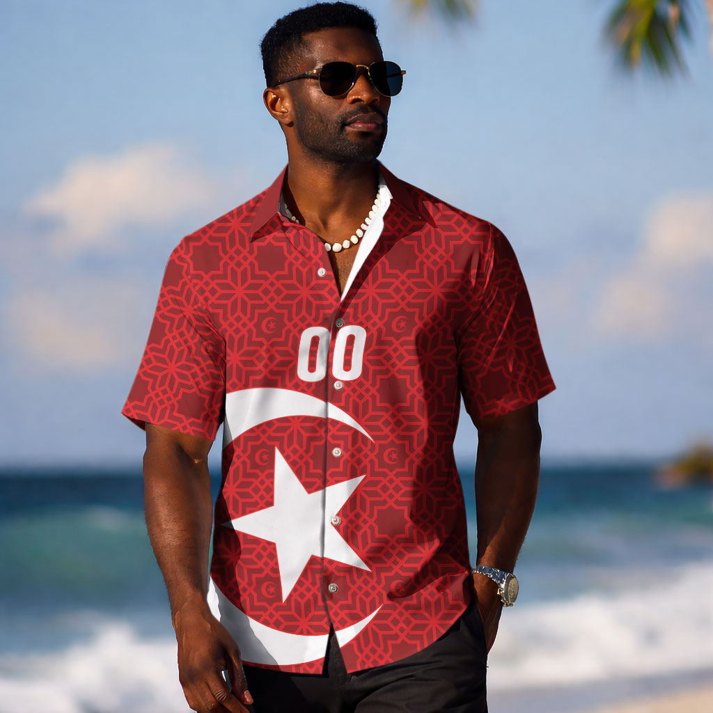 Tunisia Custom Hawaiian Shirt Carthage Heritage Edition LT9