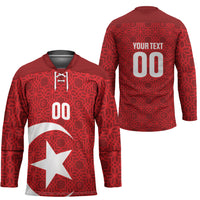 Tunisia Custom Hockey Jersey Carthage Heritage Edition