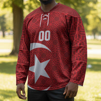 Tunisia Custom Hockey Jersey Carthage Heritage Edition