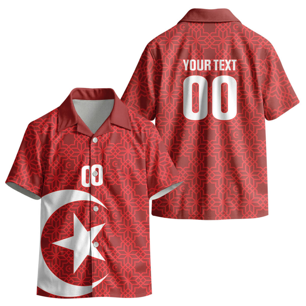 Tunisia Custom Kid Hawaiian Shirt Carthage Heritage Edition LT9