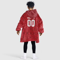 Tunisia Custom Kid Wearable Blanket Hoodie Carthage Heritage Edition