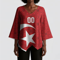 Tunisia Custom Kimono Sleeve Blouse Carthage Heritage Edition