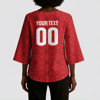 Tunisia Custom Kimono Sleeve Blouse Carthage Heritage Edition