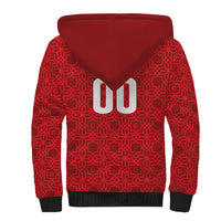 Tunisia Custom Sherpa Hoodie Carthage Heritage Edition