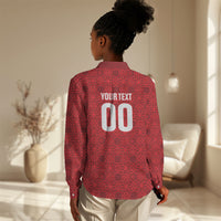 Tunisia Custom Women Casual Shirt Carthage Heritage Edition