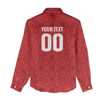Tunisia Custom Women Casual Shirt Carthage Heritage Edition