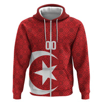 Tunisia Custom Zip Hoodie Carthage Heritage Edition