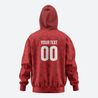 Tunisia Custom Zip Hoodie Carthage Heritage Edition