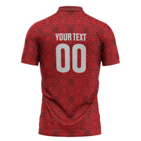 Tunisia Custom Zipper Polo Shirt Carthage Heritage Edition