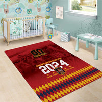 Custom Espana Campeon De Europa Area Rug Spain History Champions LT9 - Wonder Print Shop