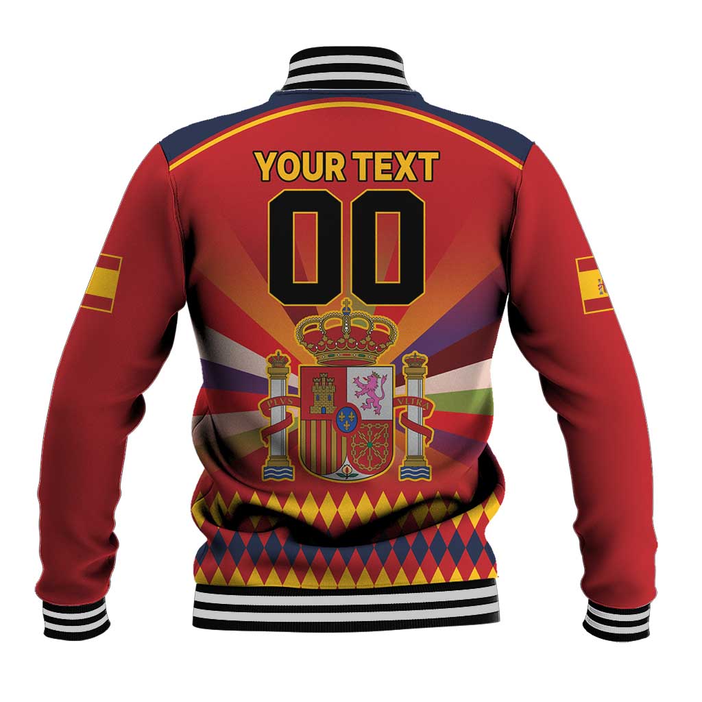 Custom Espana Campeon De Europa Baseball Jacket Spain History Champions LT9 - Wonder Print Shop