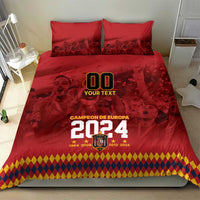Custom Espana Campeon De Europa Bedding Set Spain History Champions LT9 - Wonder Print Shop
