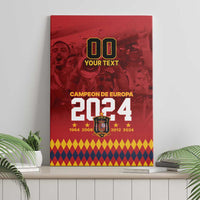 Custom Espana Campeon De Europa Canvas Wall Art Spain History Champions LT9 - Wonder Print Shop