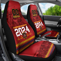 Custom Espana Campeon De Europa Car Seat Cover Spain History Champions LT9 - Wonder Print Shop