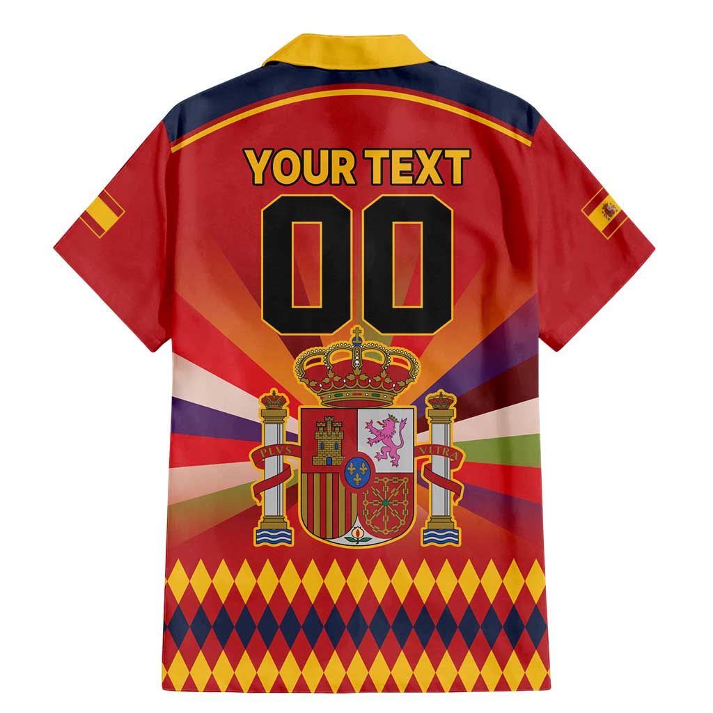 Custom Espana Campeon De Europa Family Matching Mermaid Dress and Hawaiian Shirt Spain History Champions LT9 - Wonder Print Shop