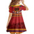 Custom Espana Campeon De Europa Family Matching Off The Shoulder Long Sleeve Dress and Hawaiian Shirt Spain History Champions - Wonder Print Shop