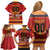Custom Espana Campeon De Europa Family Matching Off Shoulder Short Dress and Hawaiian Shirt Spain History Champions LT9 - Wonder Print Shop