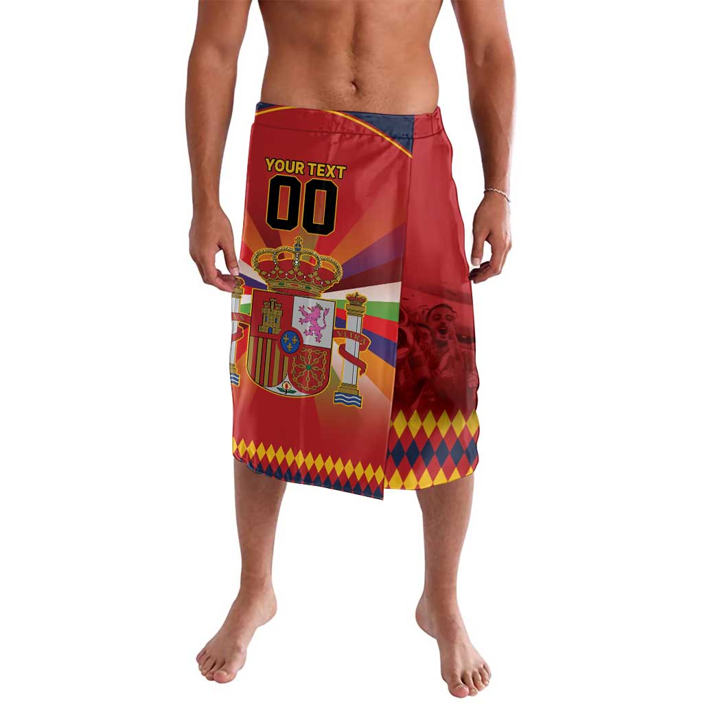 Custom Espana Campeon De Europa Lavalava Spain History Champions - Wonder Print Shop