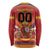 Custom Espana Campeon De Europa Long Sleeve Shirt Spain History Champions - Wonder Print Shop