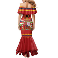 Custom Espana Campeon De Europa Mermaid Dress Spain History Champions - Wonder Print Shop