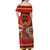 Custom Espana Campeon De Europa Off Shoulder Maxi Dress Spain History Champions - Wonder Print Shop
