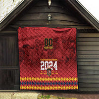 Custom Espana Campeon De Europa Quilt Spain History Champions - Wonder Print Shop
