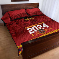 Custom Espana Campeon De Europa Quilt Bed Set Spain History Champions - Wonder Print Shop