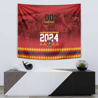 Custom Espana Campeon De Europa Tapestry Spain History Champions - Wonder Print Shop