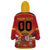 Custom Espana Campeon De Europa Wearable Blanket Hoodie Spain History Champions - Wonder Print Shop