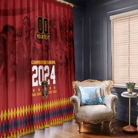 Custom Espana Campeon De Europa Window Curtain Spain History Champions - Wonder Print Shop