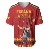 Custom Spain Euro 2024 Champions Baseball Jersey La Roja Campeon De Europa LT9 - Wonder Print Shop