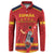 Custom Spain Euro 2024 Champions Button Sweatshirt La Roja Campeon De Europa LT9 - Wonder Print Shop