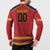 Custom Spain Euro 2024 Champions Button Sweatshirt La Roja Campeon De Europa LT9 - Wonder Print Shop
