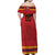 Custom Spain Euro 2024 Champions Family Matching Off Shoulder Maxi Dress and Hawaiian Shirt La Roja Campeon De Europa LT9 - Wonder Print Shop