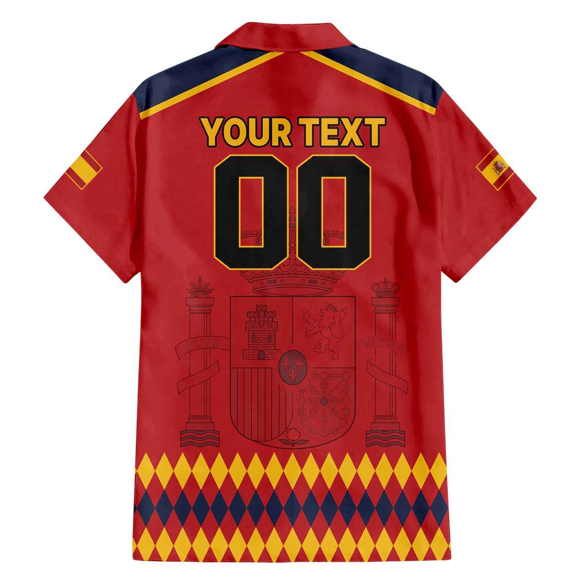 Custom Spain Euro 2024 Champions Family Matching Puletasi and Hawaiian Shirt La Roja Campeon De Europa - Wonder Print Shop