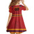 Custom Spain Euro 2024 Champions Family Matching Short Sleeve Bodycon Dress and Hawaiian Shirt La Roja Campeon De Europa - Wonder Print Shop