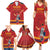 Custom Spain Euro 2024 Champions Family Matching Summer Maxi Dress and Hawaiian Shirt La Roja Campeon De Europa - Wonder Print Shop