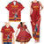Custom Spain Euro 2024 Champions Family Matching Tank Maxi Dress and Hawaiian Shirt La Roja Campeon De Europa - Wonder Print Shop