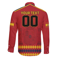 Custom Spain Euro 2024 Champions Family Matching Tank Maxi Dress and Hawaiian Shirt La Roja Campeon De Europa - Wonder Print Shop