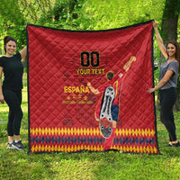 Custom Spain Euro 2024 Champions Quilt La Roja Campeon De Europa - Wonder Print Shop
