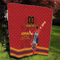 Custom Spain Euro 2024 Champions Quilt La Roja Campeon De Europa - Wonder Print Shop