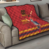 Custom Spain Euro 2024 Champions Quilt La Roja Campeon De Europa - Wonder Print Shop