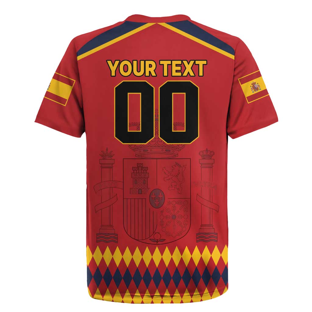 Custom Spain Euro 2024 Champions Rugby Jersey La Roja Campeon De Europa - Wonder Print Shop