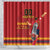 Custom Spain Euro 2024 Champions Shower Curtain La Roja Campeon De Europa