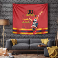Custom Spain Euro 2024 Champions Tapestry La Roja Campeon De Europa - Wonder Print Shop