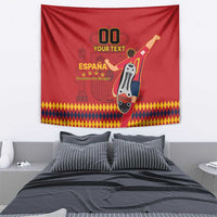Custom Spain Euro 2024 Champions Tapestry La Roja Campeon De Europa - Wonder Print Shop