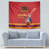Custom Spain Euro 2024 Champions Tapestry La Roja Campeon De Europa - Wonder Print Shop