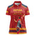 Custom Spain Euro 2024 Champions Women Polo Shirt La Roja Campeon De Europa - Wonder Print Shop
